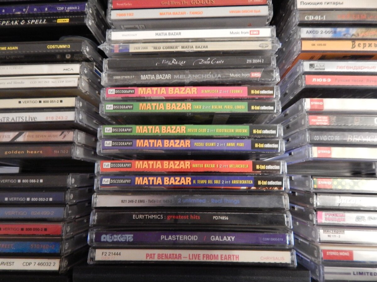 Фотофрагменты моей фонотеки.