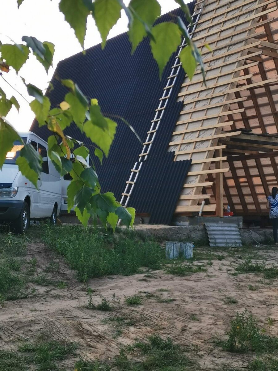 Укладка ондулин черепицы 