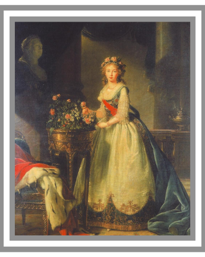 Елизавета Алексеевна. 1795. Виже-Лебрен. Из открытых источников