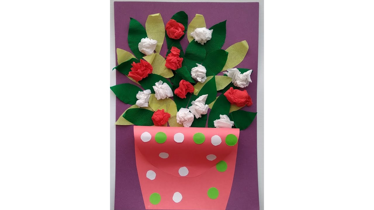 How To Make Amaryllis Paper Flower / Амариллис из гофрированной бумаги / DIY from corrugated paper