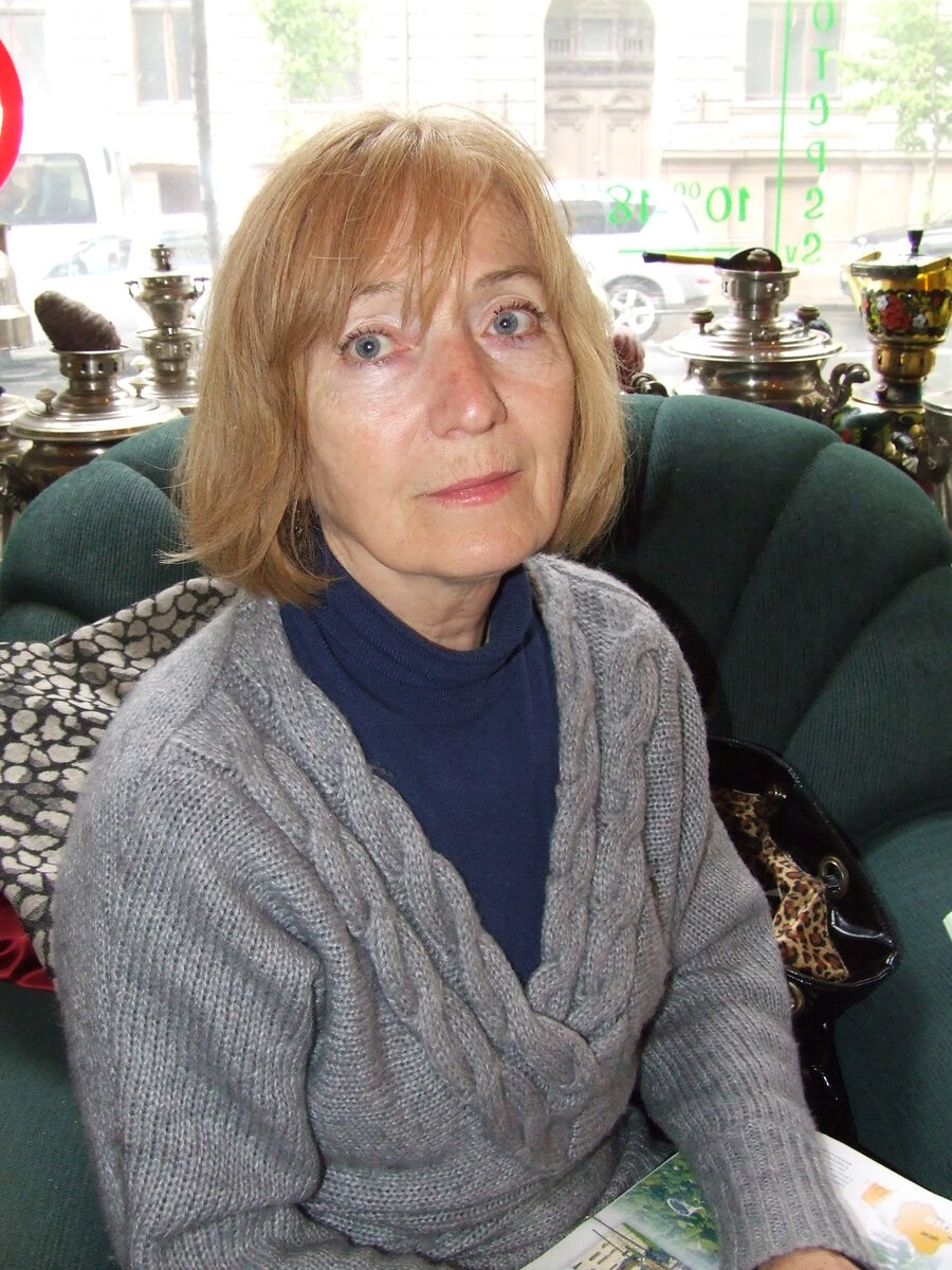 Рижанка Валентина Джиоева по национальности осетинка. Фото автора