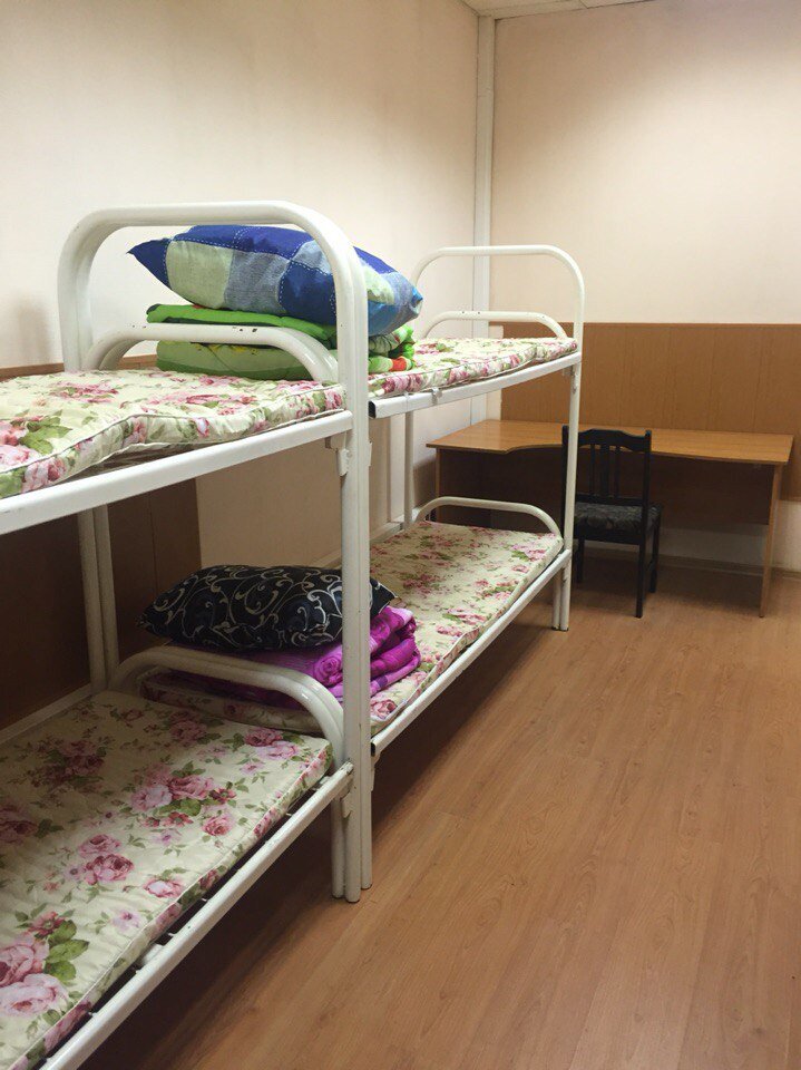 Это комната того хостела, в котором я жила