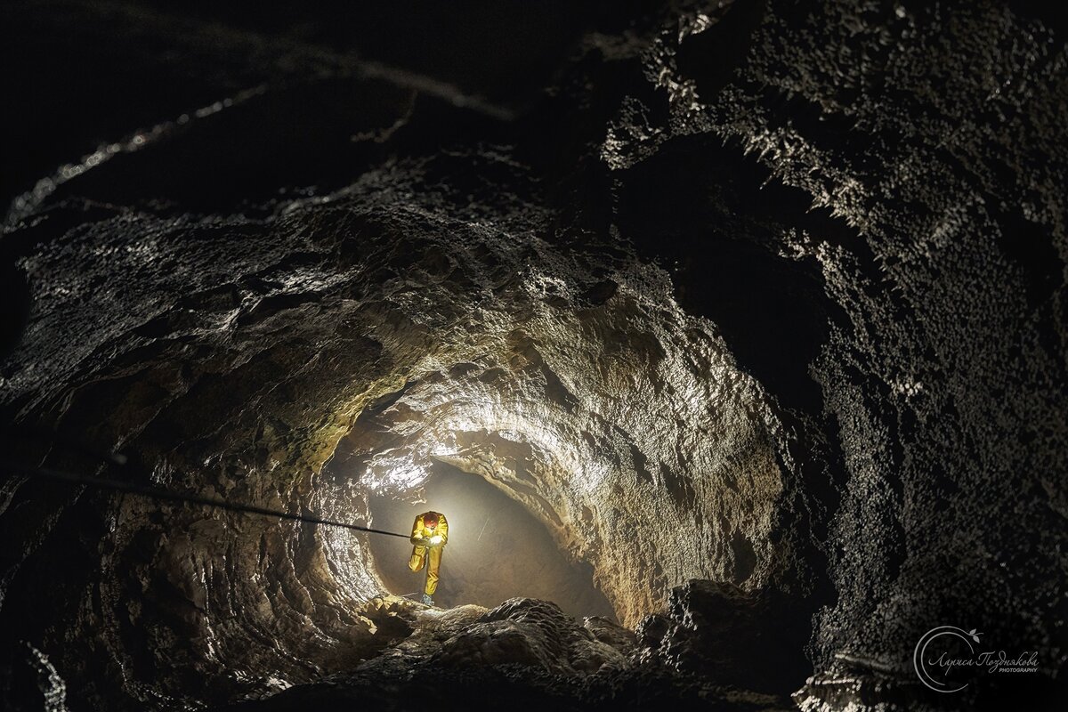 Пещера Бой-Булок, колодец Мустафы. Фото: Лариса Позднякова