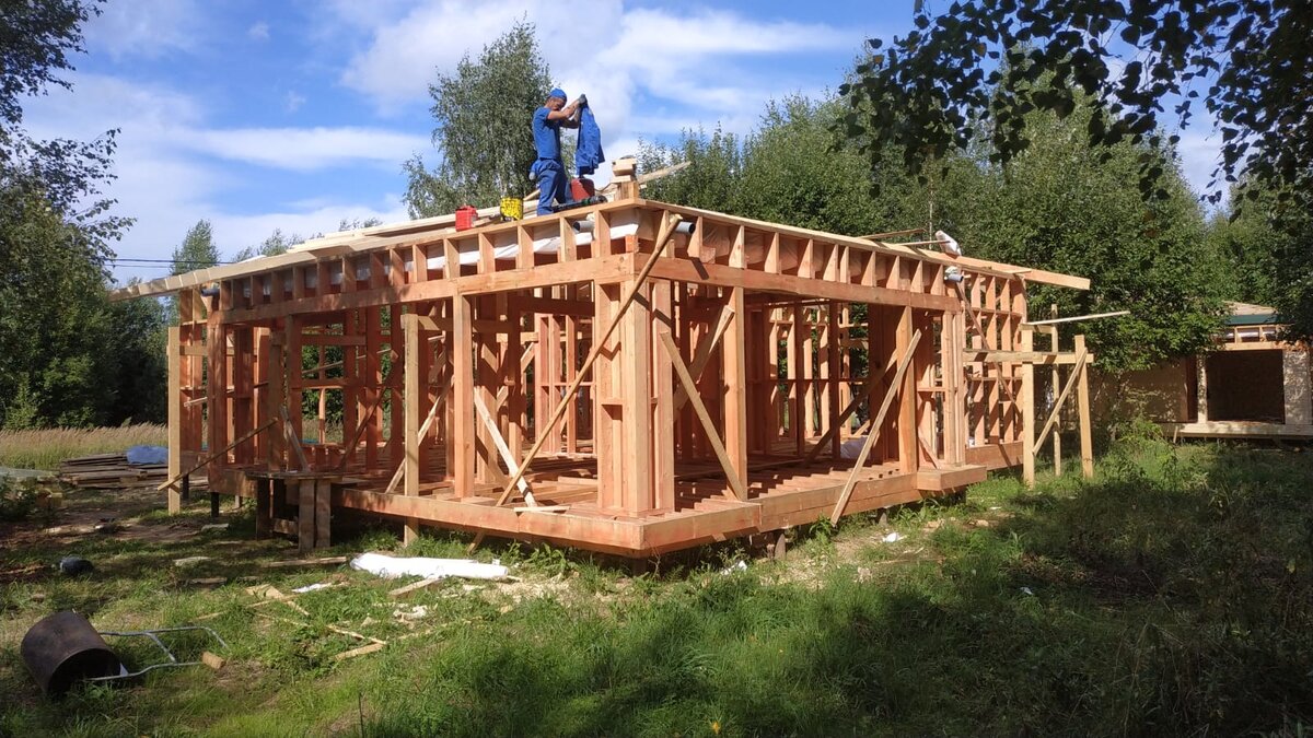 Каркасный дом