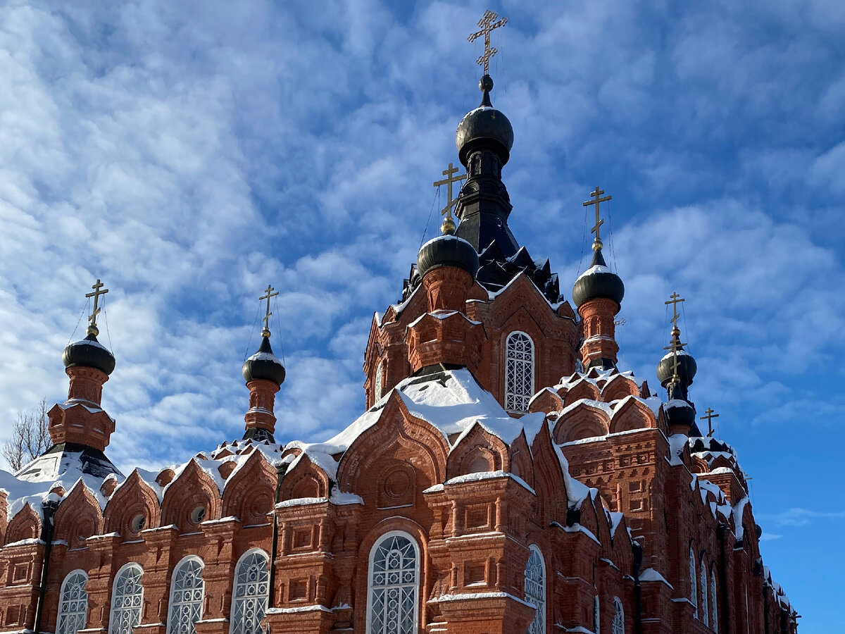 Собор Казанской иконы Божьей матери в Шамординском монастыре, где жила монахиня Амвросия