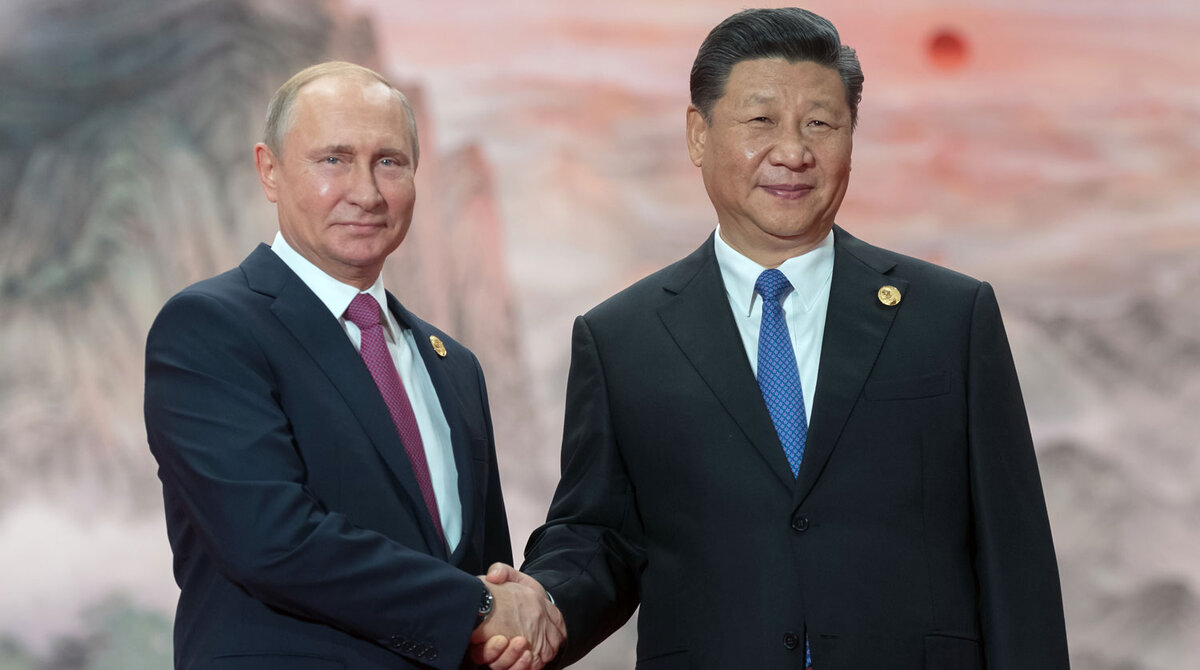 Президенты России и Китая