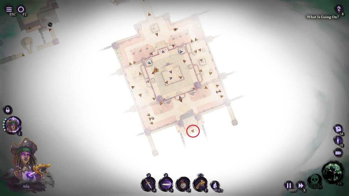 ✅Этот гайд по игре Shadow Gambit: The Cursed Crew поможет вам найти всех разработчиков на разных картах. При игре вам следует нажать «h», чтобы выделить врагов и видеть их имена.-87