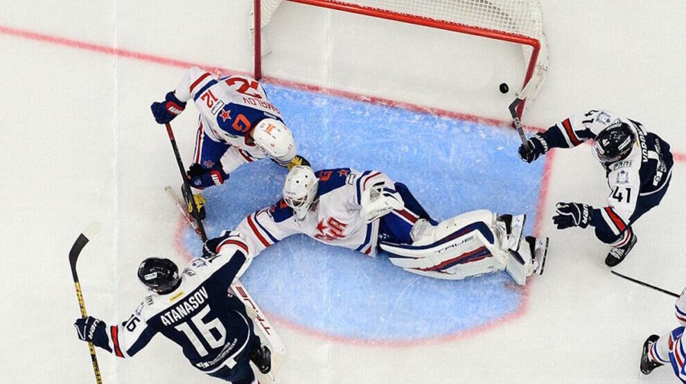    СКА положили «на лопатки» в матче с «Торпедо». Фото: пресс-служба ХК «Торпедо» (Нижний Новгород)