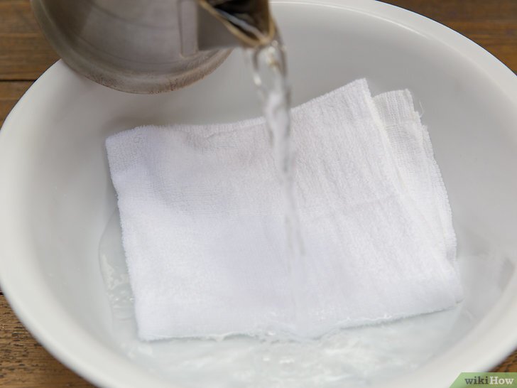 Как отбелить кухонные полотенца с растительным