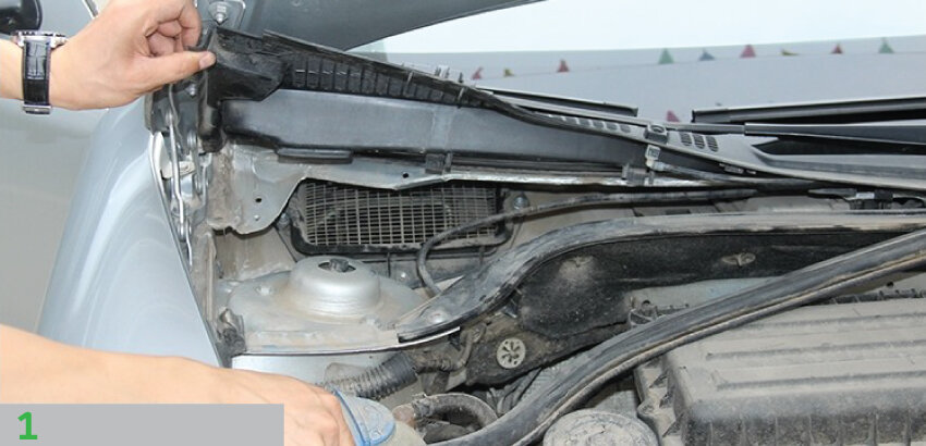 сетка в заборе воздуха 