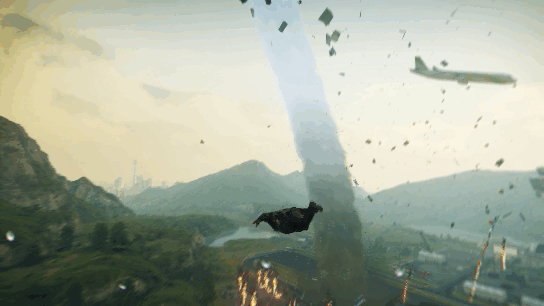 Торнадо в аэропорту