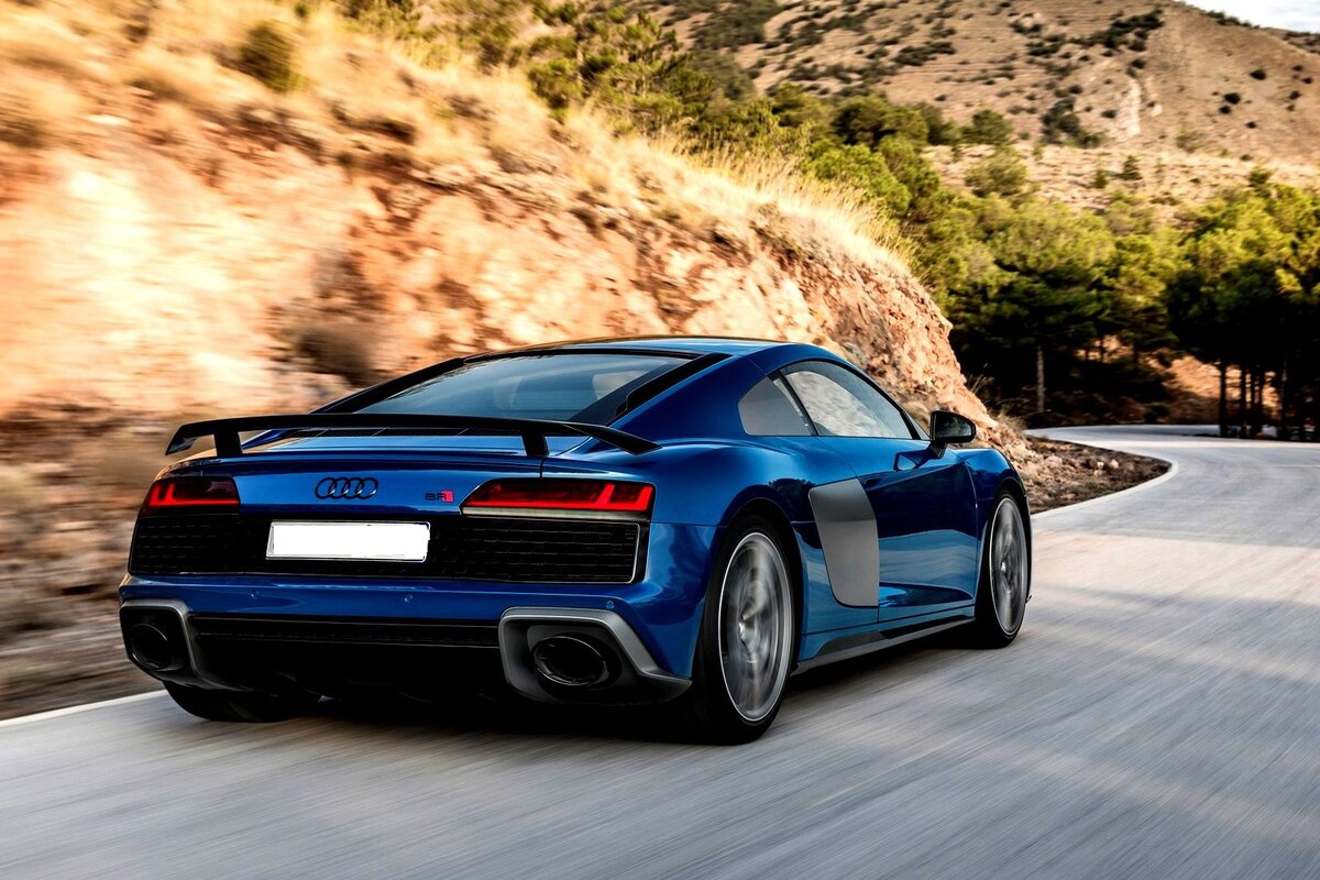 Audi r8 2020 Blue