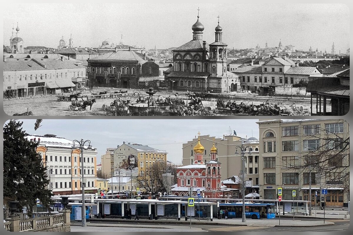 Церковь Всех Святых на Кулишках 1870/2018 годы