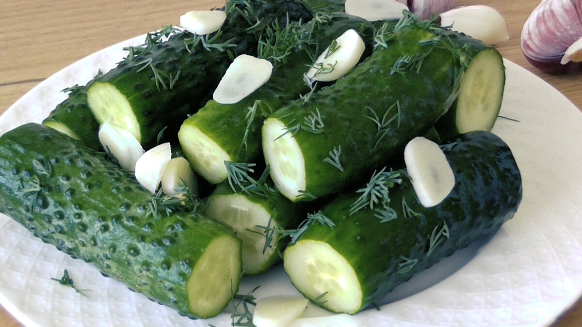 Ну, Очень вкусные Малосольные Огурчики на Минералке! Фото и видео