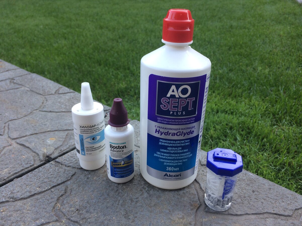 Мой уход за ночными линзами