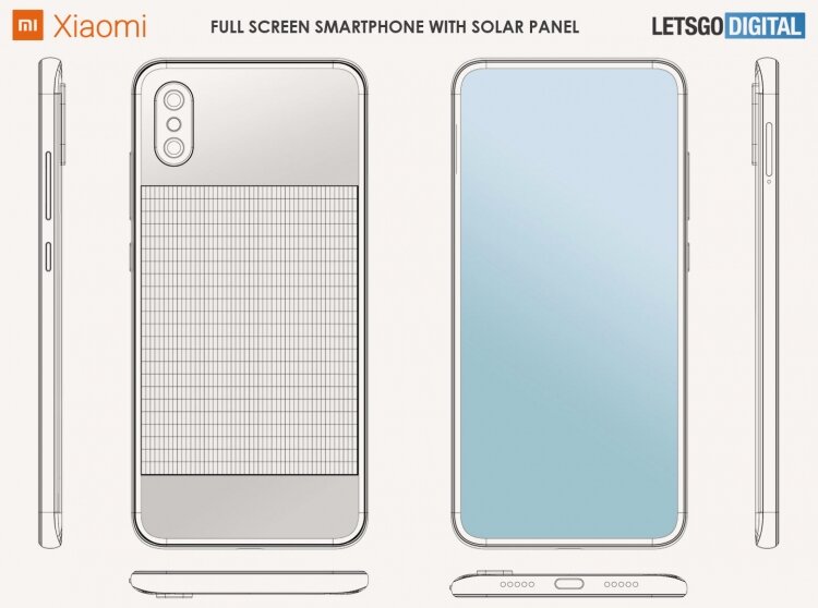 Эскизы Xiaomi из данного патента | Источник: LetsGoDigital