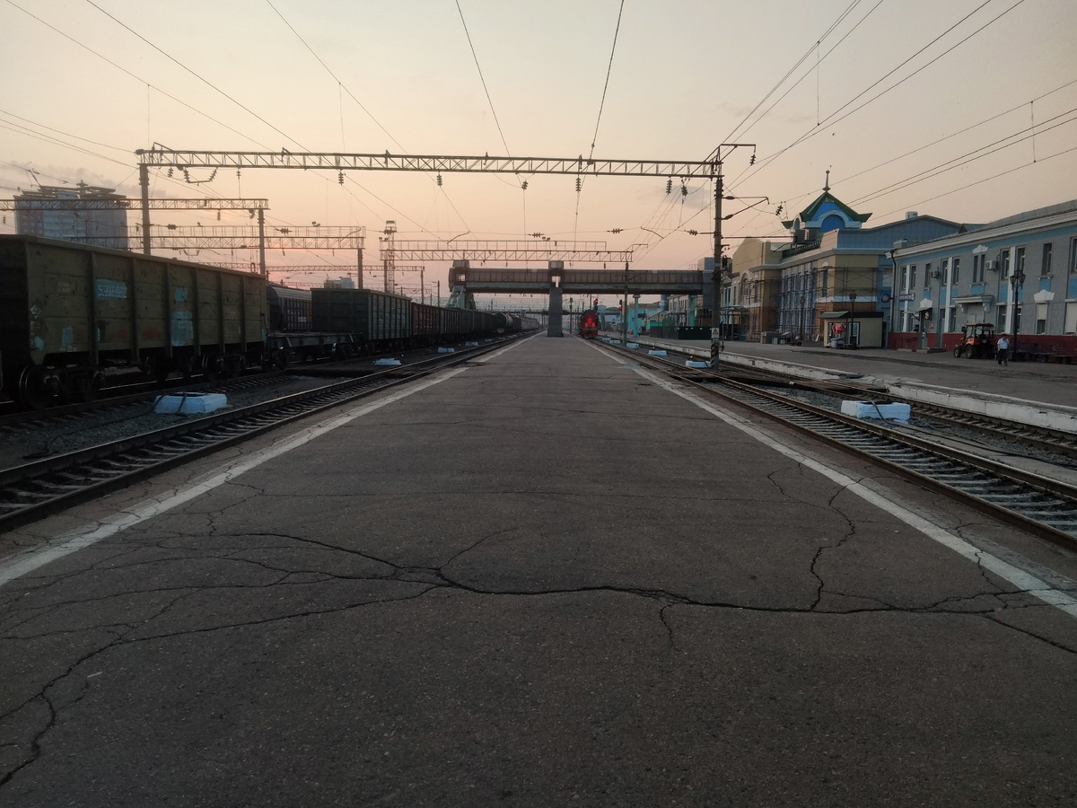Я иду на тепловоз