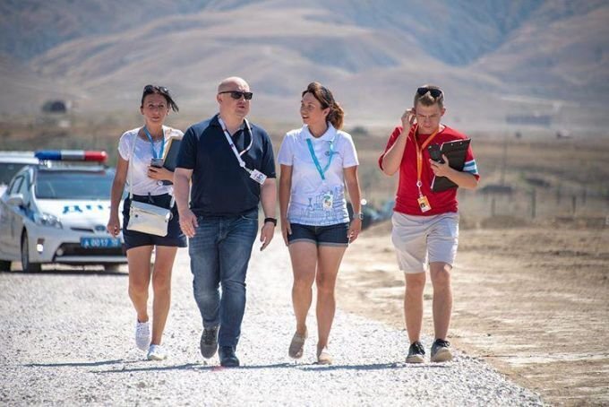  Михаил Развожаев на фестивале "Таврида Арт". Фото: sev.gov.ru.