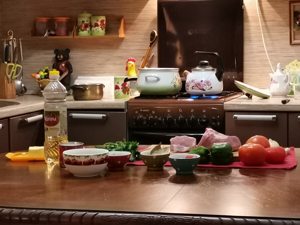 Ингредиенты для супа 