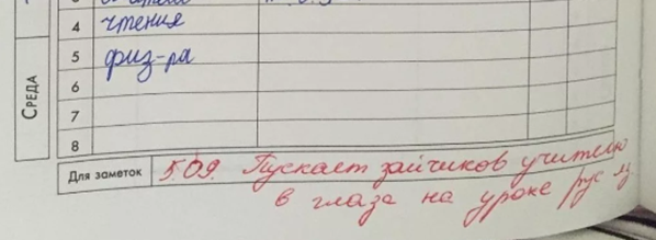 На просьбу классного руководителя поднять стулья ответил бегством