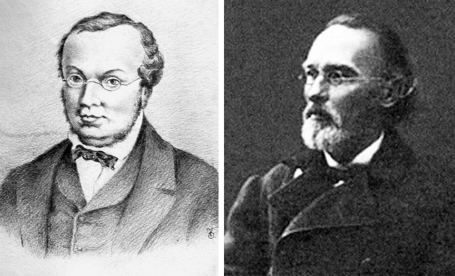 П.П. Ершов (1815–1869) и Ф.Б. Миллер (1818–1881)