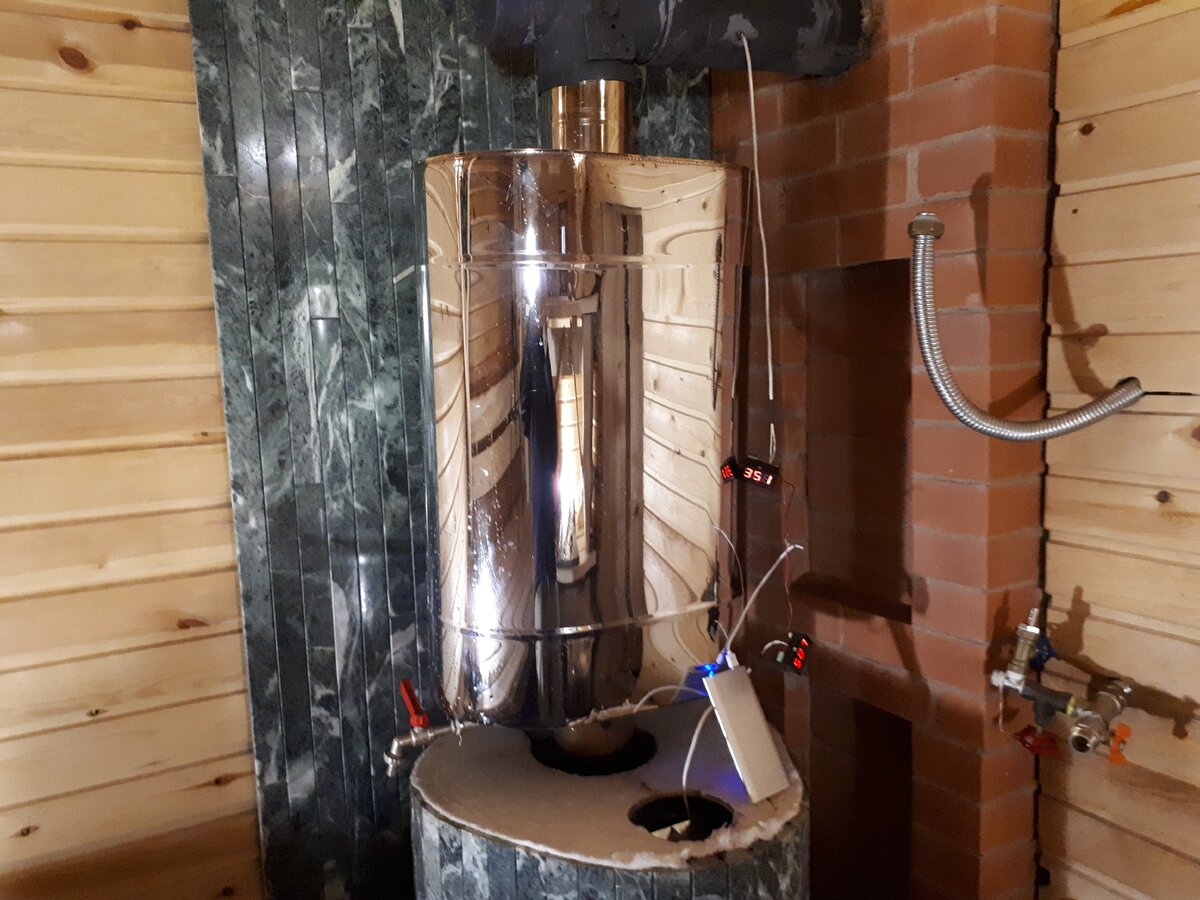 Первый опыт с замером разницы температур