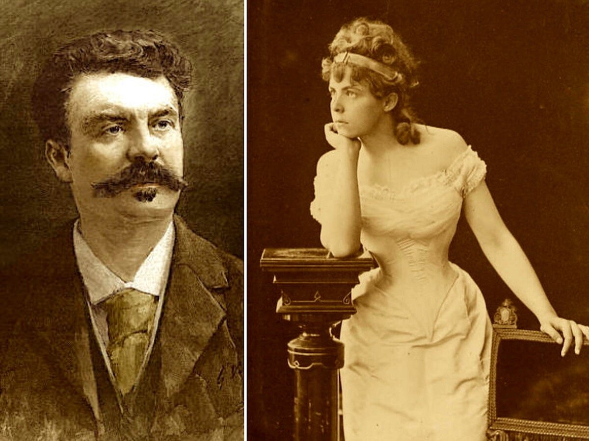 Ги де Мопассан и Мария Башкирцева