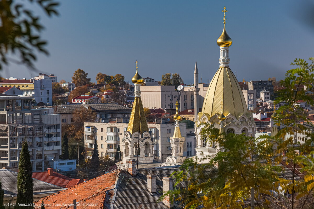 Покровский собор с Центрального холма
