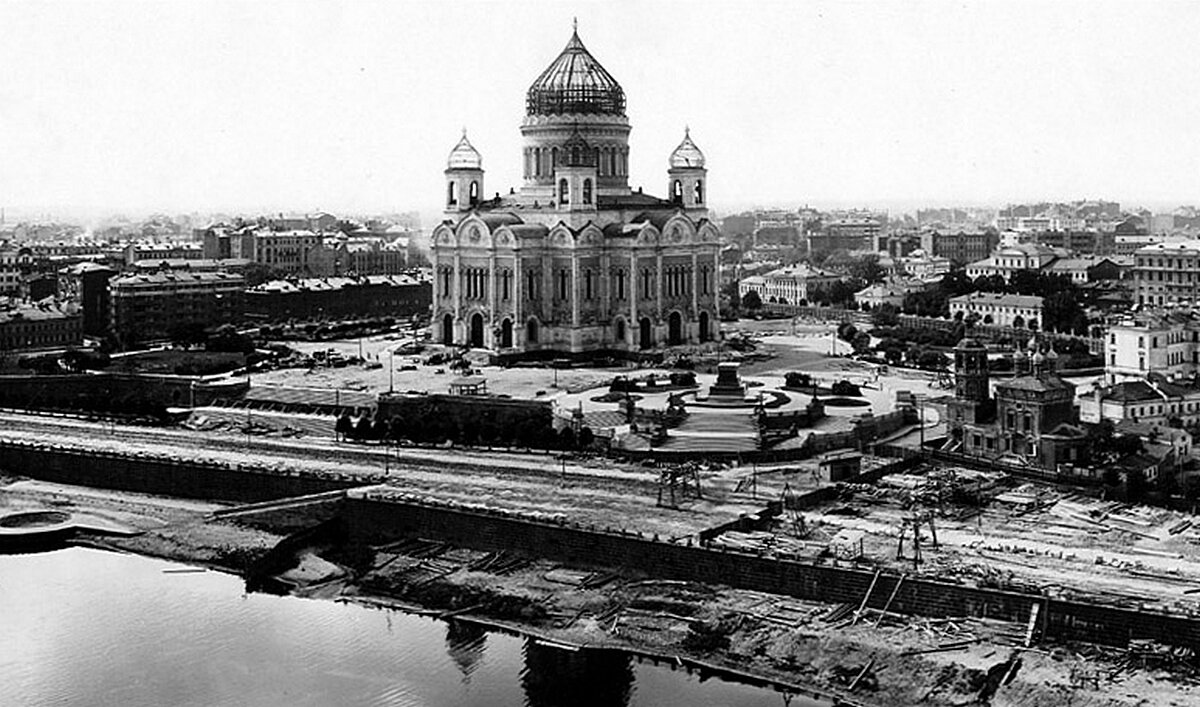 Старый храм христа спасителя в москве