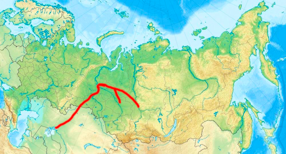 Проект поворота сибирских рек на юг