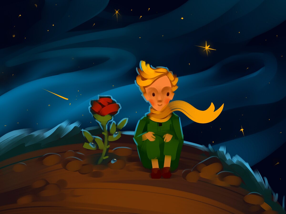 а я жду как этот маленький принц своих читателей