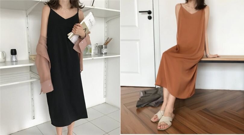 С поясом платья совсем не похожи на белье.