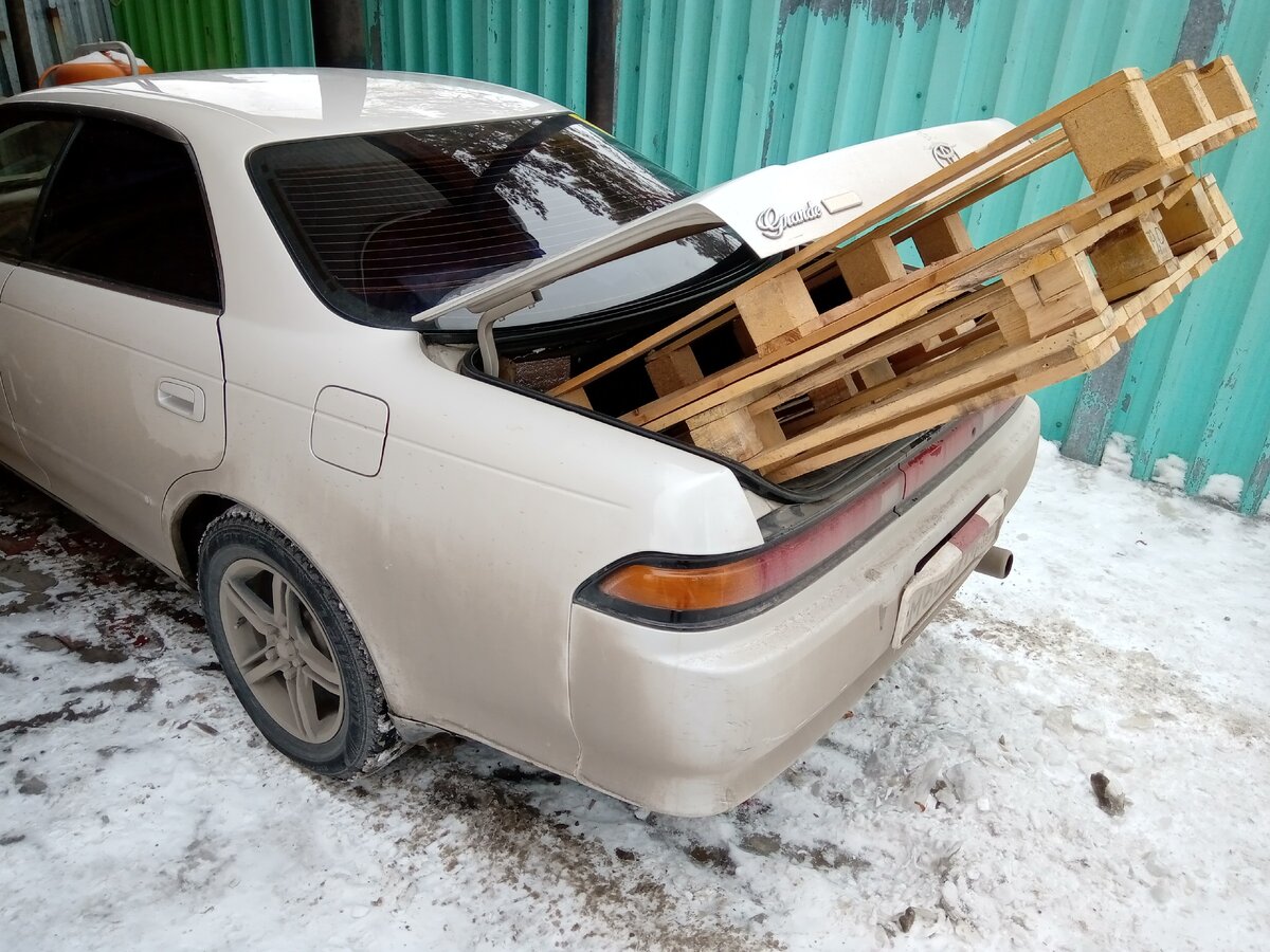 Вот так привожу поддоны