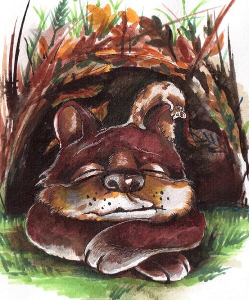 Иллюстрация к сказке художницы Марии Ратьковой.