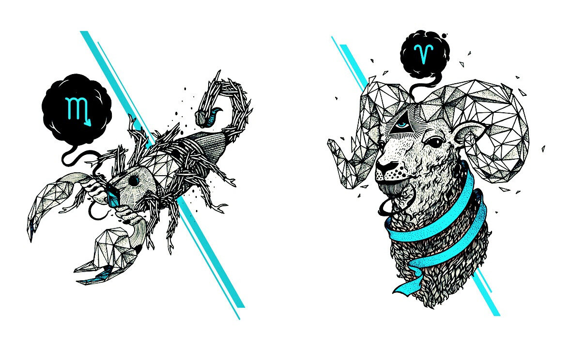 Скорпион Вода. Овен Огонь.