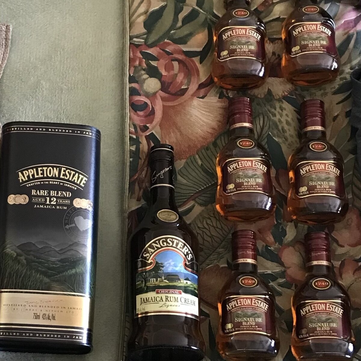 Ром Appleton Estate и кремовый ром Sangsters