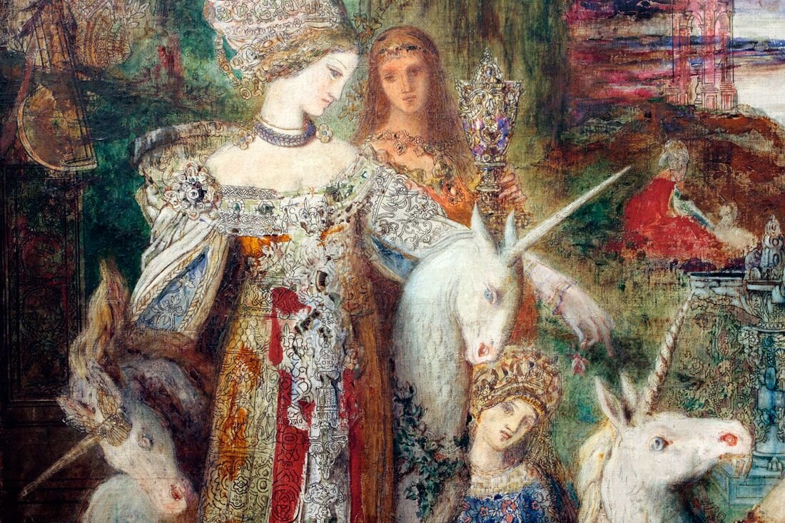 Гюстав Моро - Единороги