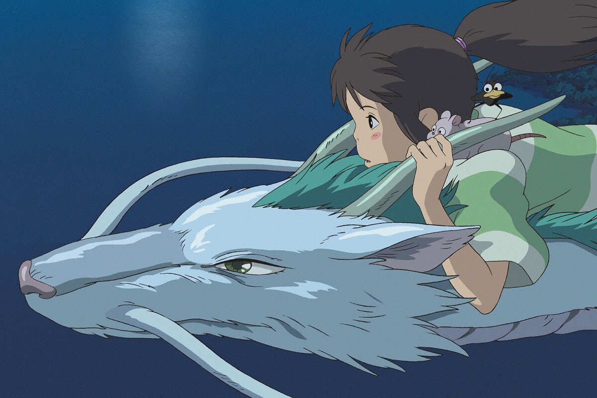 Кадр из фильма «Унесённые призраками» 