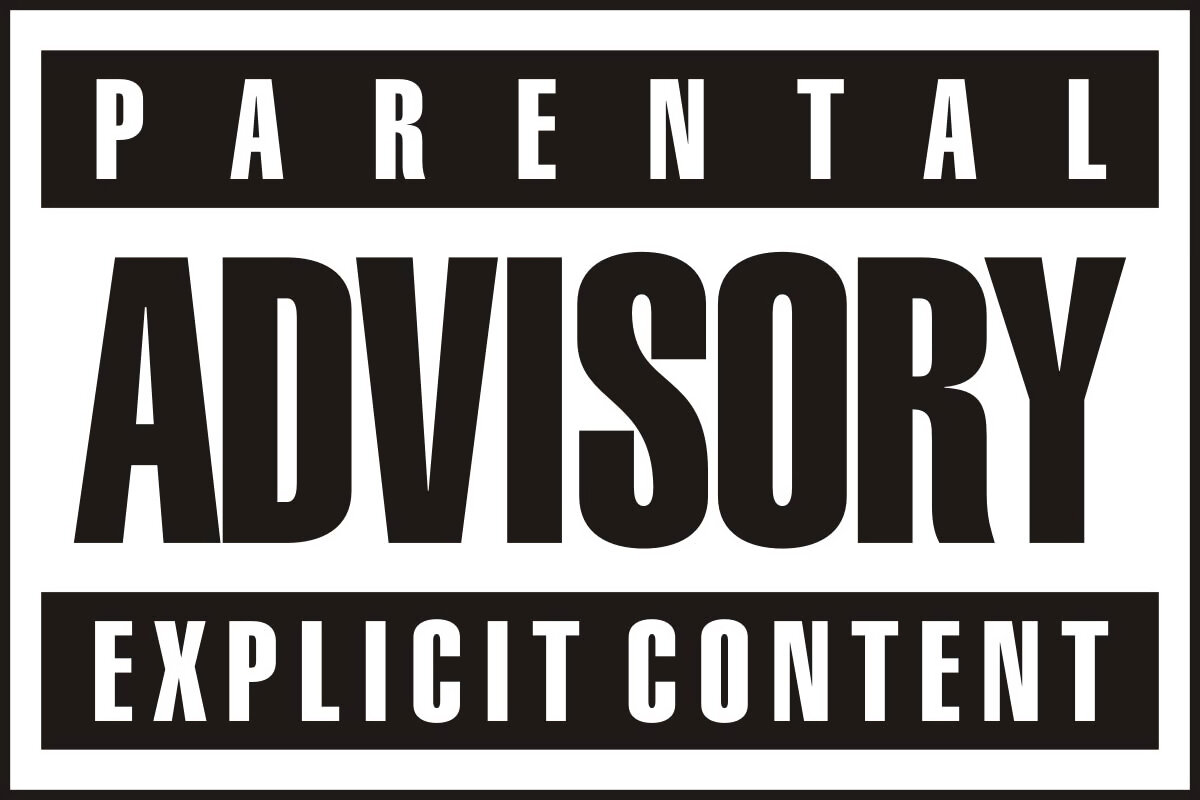 Добавить parental advisory на фото онлайн