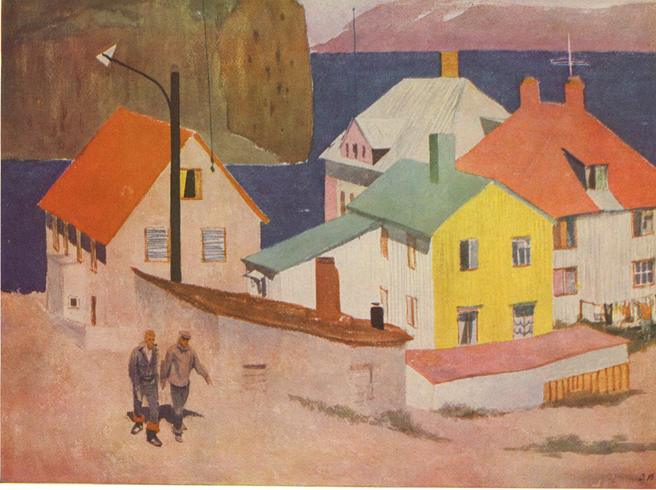 "Исландия. Рыбачий поселок"