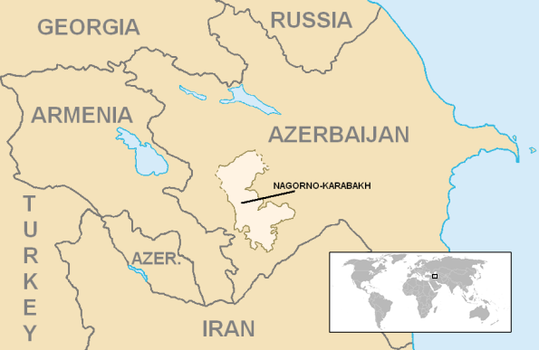 Вековой конфликт азербайджанцев и армян в Нагорном Карабахе пока, к сожалению, далёк от разрешения. Каждая из сторон считает эту территорию своей.-2