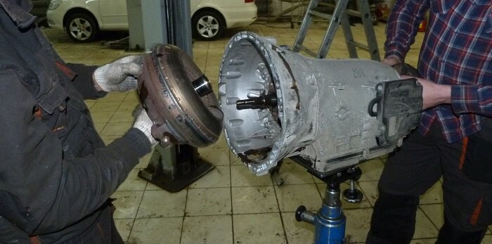 Ремонт АКПП Mercedes 722.3