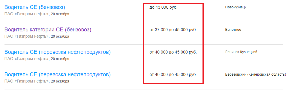 Повышение зарплаты в газпроме