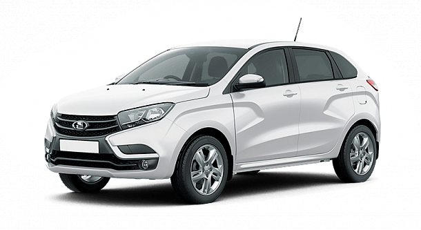 Горе автомобиль Лада Иксрей