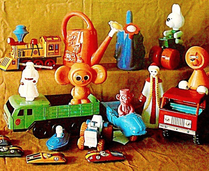 игрушки времен ссср