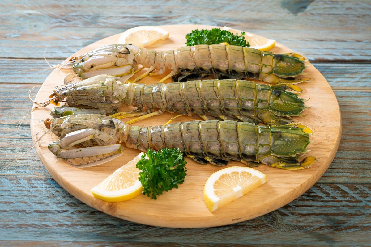 Креветка-богомол.