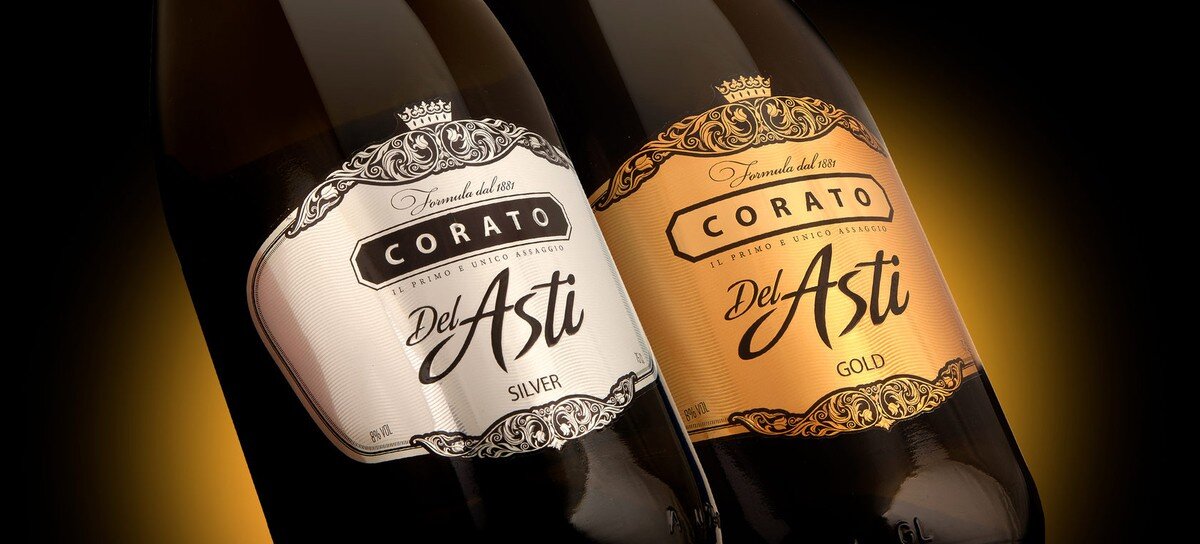Игристое вино Corato Asti Silver & Gold