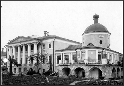 Дом генерала Н.З. Хитровó с домовой церковью, 1920-е годы (https://pastvu.com/p/3109)