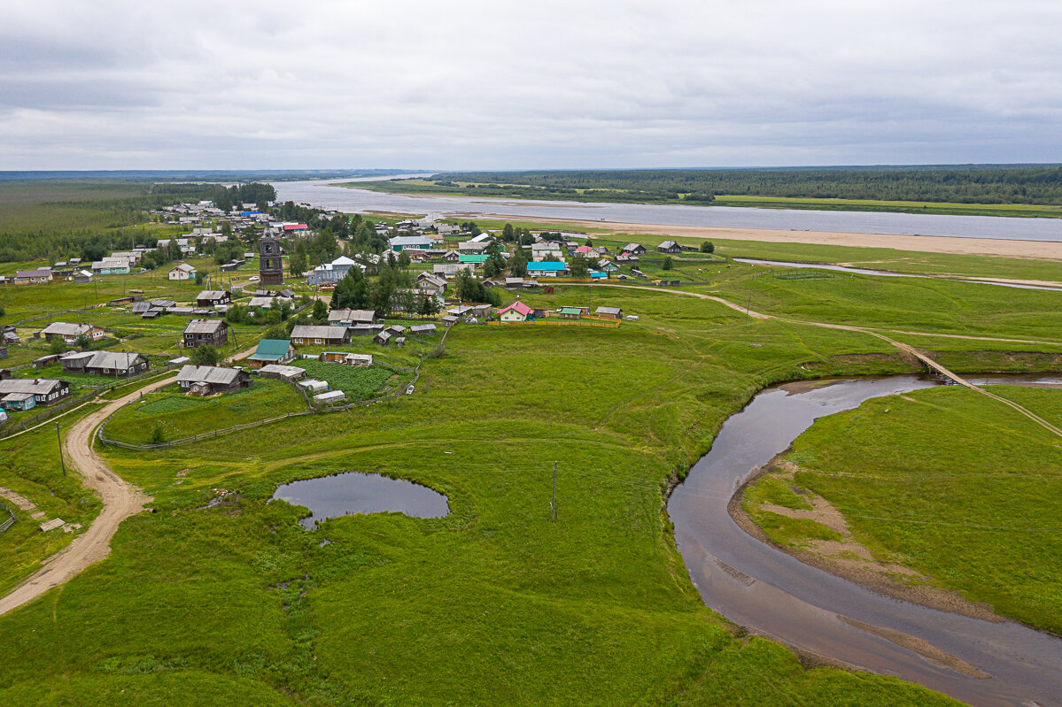 Открываем российскую глубинку. Мошъюга: коми село на 