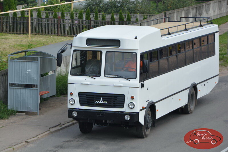 МАЗ 131020 собственной персоной – зацените багажничек на крыше
